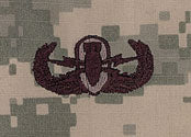 EOD Basic ACU Sew On Badge