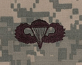 Parachutist Basic ACU Badge Sew On