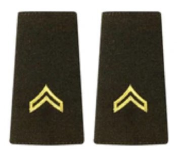AGSU Epaulets E4 Corporal