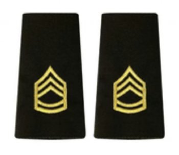 AGSU Epaulets E7 SERGEANT FIRST CLASS