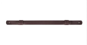 AGSU CAP STRAP BROWN LEATHER