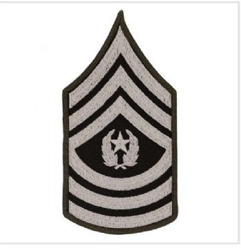AGSU CHEVRONS COMMAND SERGEANT MAJOR LARGE