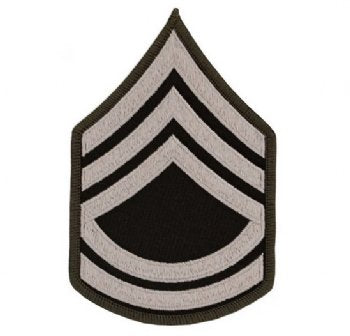 AGSU CHEVRONS SERGEANT FIRST CLASS LARGE