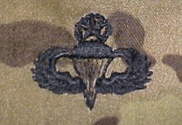 OCP Parachutist Master Badge Sew On