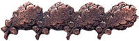 Oak Leaf Cluster Bronze 4 Quad Oak Leafs