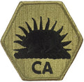 California "CA" National Guard OCP Scorpion Shoulder Patch