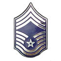 Chief Master Sergeant (CMSgt) Chevrons, Enamel Dress