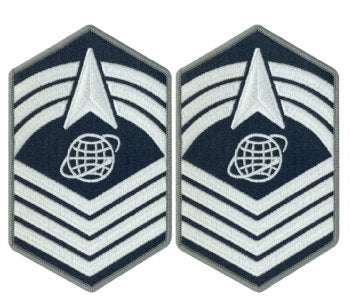 Space Force Dress Chevron Embroidered E9 Chief Master Sergeant