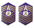 Space Force E9 Chief Master Sergeant of the Space Force Metal Rank Insignia