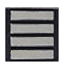 USAF ROTC Officer Insignia Metal Pin On, COL