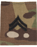 E-4 Corporal CPL OCP Scorpion Gortex Loop Insignia