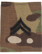 E-4 Corporal CPL OCP Scorpion Gortex Loop Insignia