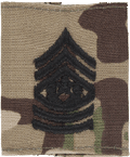 E-9 Command Sergeant Major CSM OCP Scorpion Gortex Loop Insignia