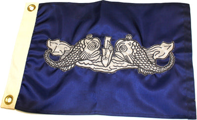 Silver Dolphin Flag Nylon - GR Award Pennant