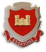 Engineers Regimental Officer Crest
