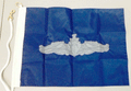 USN Silver Surface Warfare Nylon Snap And Ring Award Pennant