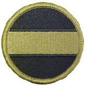 Forces Command FORSCOM OCP Scorpion Shoulder Patch With Velcro