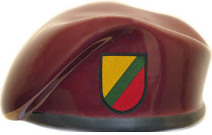 Fort Bragg Garrison Ceramic Beret With Flash