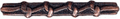 Good Conduct Clasp For Ribbons And Large Medals Bronze 4 Knots
