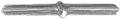 Good Conduct Clasp For Ribbons And Large Medals Silver 1 Knot