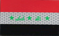 IR Iraqi Flag And Police Placard