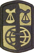 Legal Service Agency OCP Scorpion Shoulder Patch With Velcro