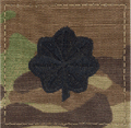 LTC Lieutenant Colonel OCP Scorpion Insignia With Velcro
