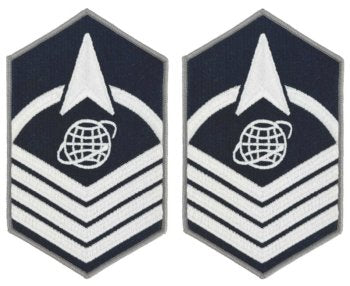 Space Force Dress Chevron Embroidered E7 Master Sergeant
