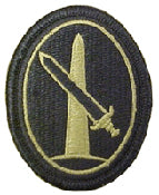 Military District Washington OCP Scorpion Patch