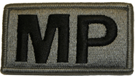 Military Police Placard