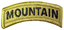 Multicam Mountain Tab With Velcro