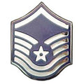 Master Sergeant (MSgt) Chevrons, Enamel Dress