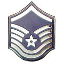 Master Sergeant (MSgt) Chevrons, Enamel Dress
