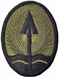 Multi National Corp Iraq OCP Scorpion Shoulder Patch With Velcro