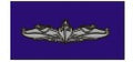 Silver Surface Warfare Nylon - S&R Award Pennant