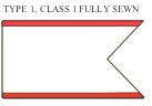 Size 6 Burgee Command Nylon - Snap And Ring