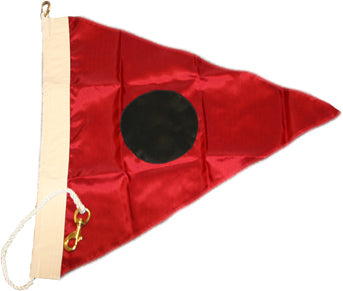 United States Navy Size 8 Battle E (Meatball) Nylon Snap And Ring Award Pennant