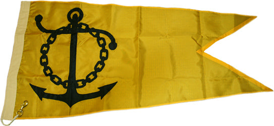 Size 4 Navy Honor Roll Pennant Nyl-S&R