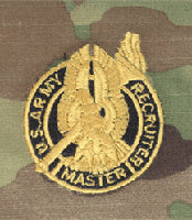 OCP Army Recruiter Master Badge Sew On