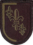 Opposing Forces Subdued Beret Flash