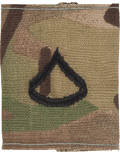 E-3 Private First Class PFC OCP Scorpion Gortex Loop Insignia