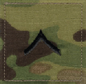 E-2 Private PV2 OCP Scorpion Insignia With Velcro