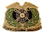 Quartermaster Regimental Officer Crest