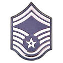 Senior Master Sergeant (SMSgt) Chevrons, Enamel Dress
