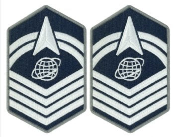 Space Force Dress Chevron Embroidered E8 Senior Master Sergeant