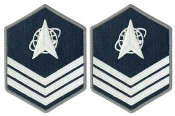 Space Force Dress Chevron Embroidered E5 Sergeant
