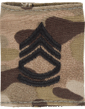 E-7 Sergeant First Class SFC OCP Scorpion Gortex Loop Insignia