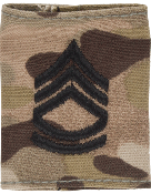 E-7 Sergeant First Class SFC OCP Scorpion Gortex Loop Insignia
