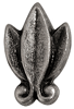 Laurel Leaf For Civilian Ribbons Silver
