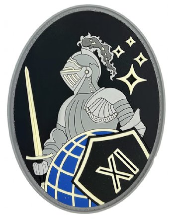 Space Force 11th Space Warning Squadron PVC Patch With Velcro